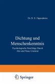 Dichtung und Menschenkenntnis (eBook, PDF)