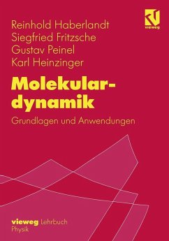 Molekulardynamik (eBook, PDF) - Haberlandt, Reinhold; Fritzsche, Siegfried; Peinel, Gustav; Heinzinger, Karl