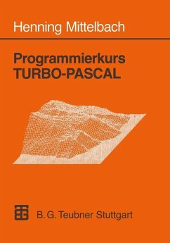 Programmierkurs TURBO-PASCAL (eBook, PDF) - Mittelbach, Henning