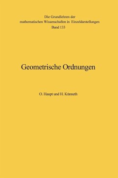 Geometrische Ordnungen (eBook, PDF) - Haupt, Otto; Künneth, Hermann