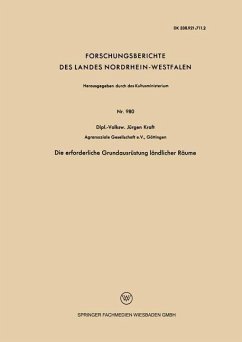 Cover Die erforderliche Grundausrüstung ländlicher Räume (eBook, PDF)