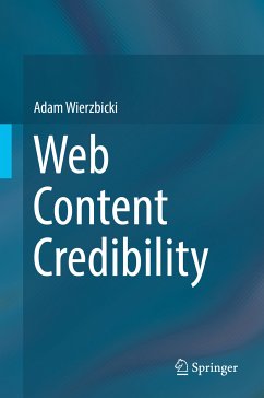 Web Content Credibility (eBook, PDF) - Wierzbicki, Adam