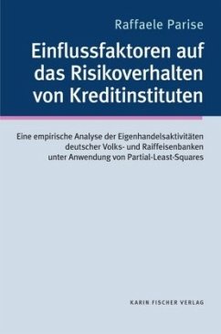Cover Einflussfaktoren auf das Risikoverhalten von Kreditinstituten