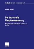 Die dezentrale Hauptversammlung (eBook, PDF)