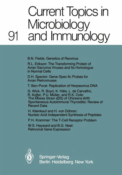 Current Topics in Microbiology and Immunology (eBook, PDF)