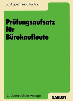 Cover Prüfungsaufsatz für Bürokaufleute (eBook, PDF)