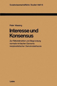 Cover Interesse und Konsensus (eBook, PDF)