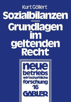 Sozialbilanzen (eBook, PDF) - Göllert, Kurt