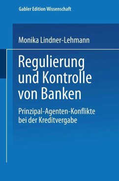 Regulierung und Kontrolle von Banken (eBook, PDF) - Lindner-Lehmann, Monika