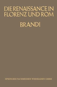 Cover Die Renaissance in Florenz und Rom (eBook, PDF)