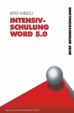Intensivschulung Word 5.0 (eBook, PDF) - Bitef