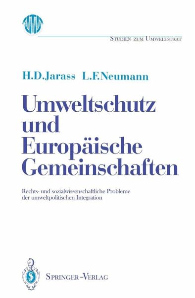 Umweltschutz und Europäische Gemeinschaften (eBook, PDF)