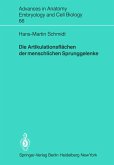 Die Artikulationsflächen der menschlichen Sprunggelenke (eBook, PDF)