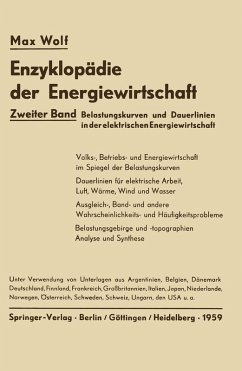 Cover Belastungskurven und Dauerlinien in der elektrischen Energiewirtschaft (eBook, PDF)
