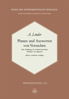 Planen und Auswerten von Versuchen (eBook, PDF) - Linder, A.