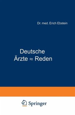 Deutsche Ärzte - Reden (eBook, PDF) - Ebstein, Erich