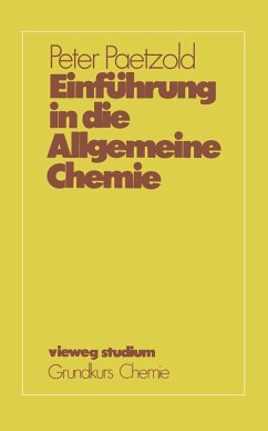 Einführung in die Allgemeine Chemie (eBook, PDF) - Paetzold, Peter