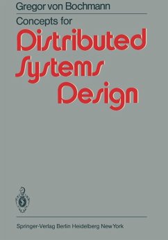 Concepts for Distributed Systems Design (eBook, PDF) - Bochmann, G. von