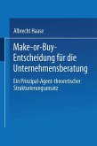 Make-or-Buy-Entscheidung für die Unternehmensberatung (eBook, PDF)