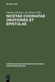 Nicetae Choniatae Orationes et Epistulae (eBook, PDF)