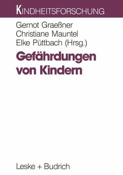 Cover Gefährdungen von Kindern (eBook, PDF)