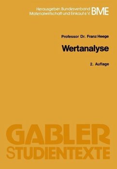 Cover Wertanalyse (eBook, PDF)