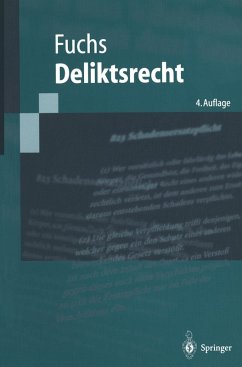 Cover Deliktsrecht (eBook, PDF)