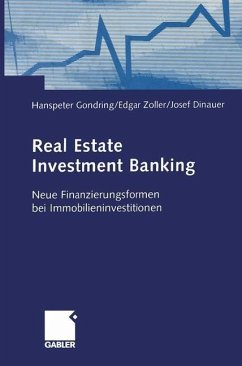 Real Estate Investment Banking (eBook, PDF)