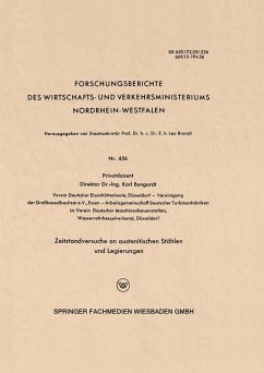 Zeitstandversuche an austenitischen Stählen und Legierungen (eBook, PDF) - Bungardt, Karl