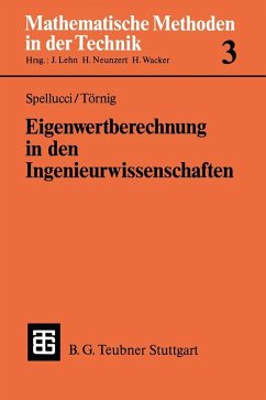 Eigenwertberechnung in den Ingenieurwissenschaften (eBook, PDF) - Törnig, Willi