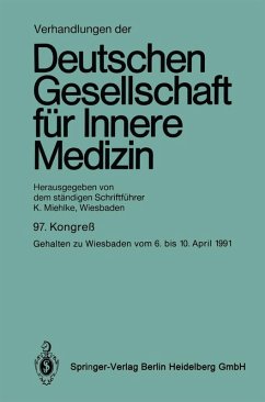 Verhandlungen der Deutschen Gesellschaft für Innere Medizin (eBook, PDF)