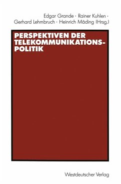 Perspektiven der Telekommunikationspolitik (eBook, PDF) - Kuhlen, Rainer; Lehmbruch, Gerhard