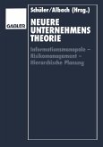 Neuere Unternehmenstheorie (eBook, PDF)