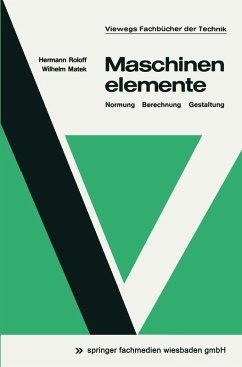 Maschinenelemente (eBook, PDF) - Roloff, Hermann