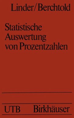 Statistische Auswertung von Prozentzahlen (eBook, PDF) - Linder; Berchtold