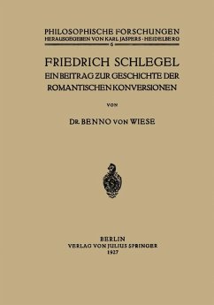 Friedrich Schlegel (eBook, PDF) - Wiese, Benno Von