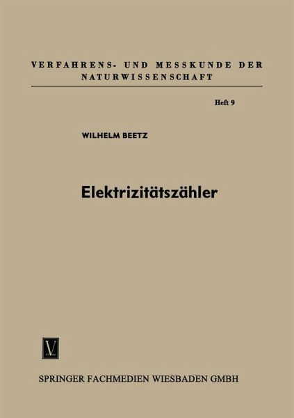 Elektrizitätszähler (eBook, PDF)