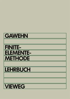 Finite-Elemente-Methode (eBook, PDF) - Gawehn, Wilfried