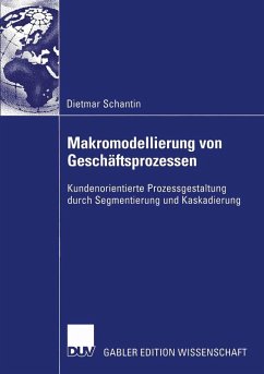 Makromodellierung von Geschäftsprozessen (eBook, PDF) - Schantin, Dietmar