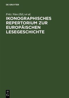 Ikonographisches Repertorium zur Europäischen Lesegeschichte (eBook, PDF)