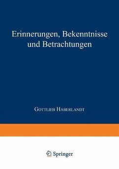 Cover Erinnerungen Bekenntnisse und Betrachtungen (eBook, PDF)