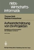 Aufwandschätzung von DV-Projekten (eBook, PDF)