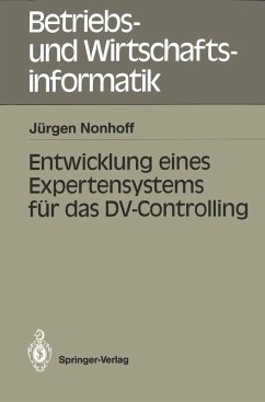 Entwicklung eines Expertensystems für das DV-Controlling (eBook, PDF) - Nonhoff, Jürgen