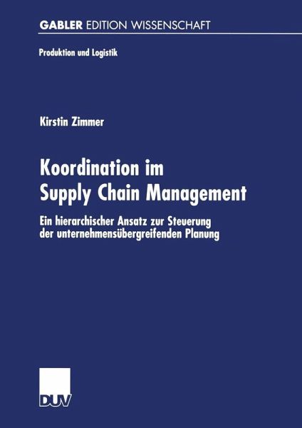 Koordination im Supply Chain Management (eBook, PDF)