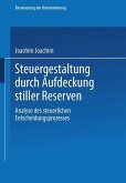 Steuergestaltung durch Aufdeckung stiller Reserven (eBook, PDF)