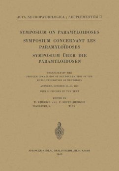 Symposium on Paramyloidoses / Symposium Concernant les Paramyloïdoses / Symposium über die Paramyloidosen (eBook, PDF)