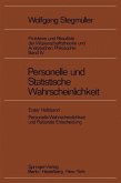 Personelle und Statistische Wahrscheinlichkeit (eBook, PDF)