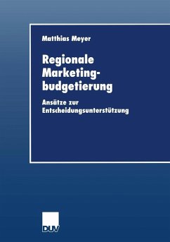 Regionale Marketingbudgetierung (eBook, PDF) - Meyer, Matthias