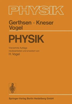 Physik (eBook, PDF) - Gerthsen, Christian; Kneser, Hans O.; Vogel, Helmut