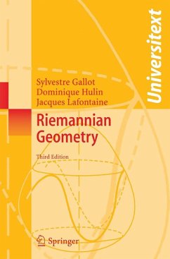 Riemannian Geometry (eBook, PDF) - Gallot, Sylvestre; Hulin, Dominique; Lafontaine, Jacques